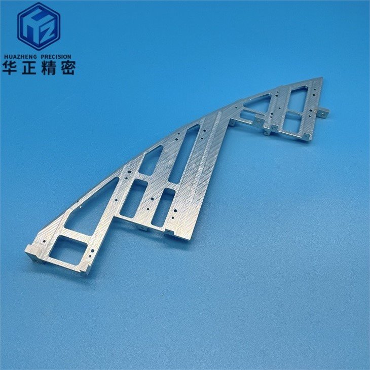 Sandblasting 6061 aluminum 5 Axis milling parts- (2)