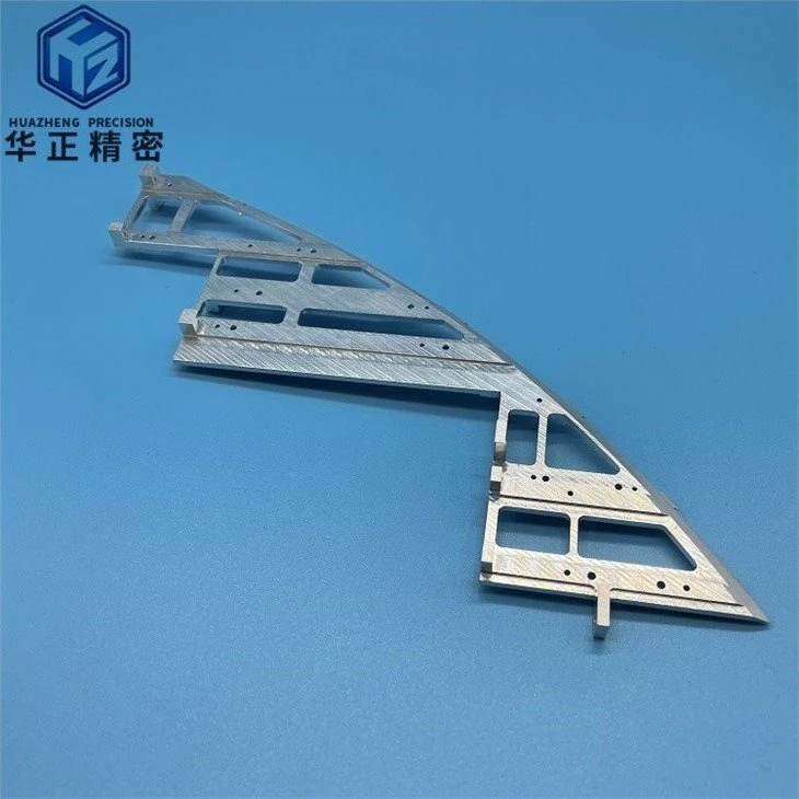 Sandblasting 6061 aluminum 5 Axis milling parts- (4)